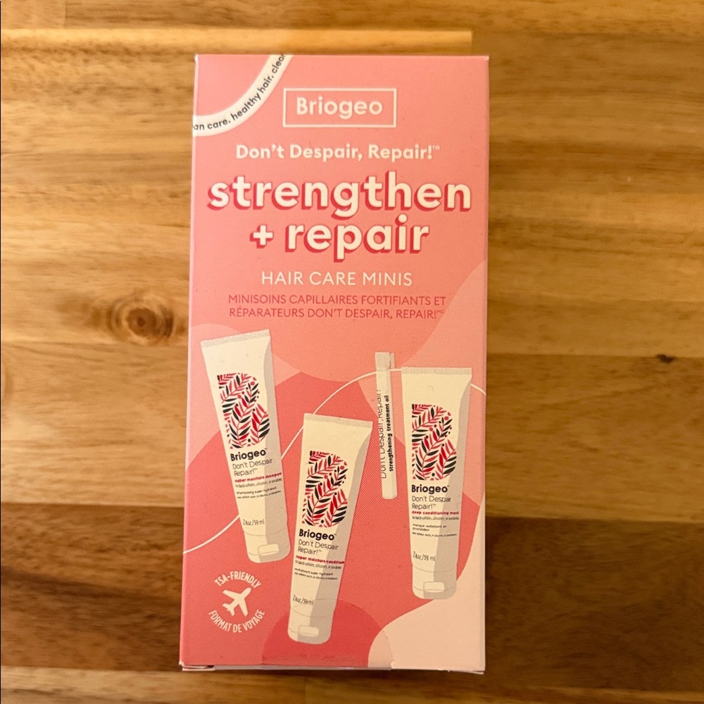 Briogeo Strengthen + Repair Hair Care Minis